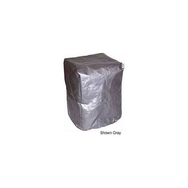 Mauritzon 48"L X 48"W X 60"H, 5-Sided Polyethylene Machine Cover, 7 oz. Black - MCB-P11 MCB-P11 - main
